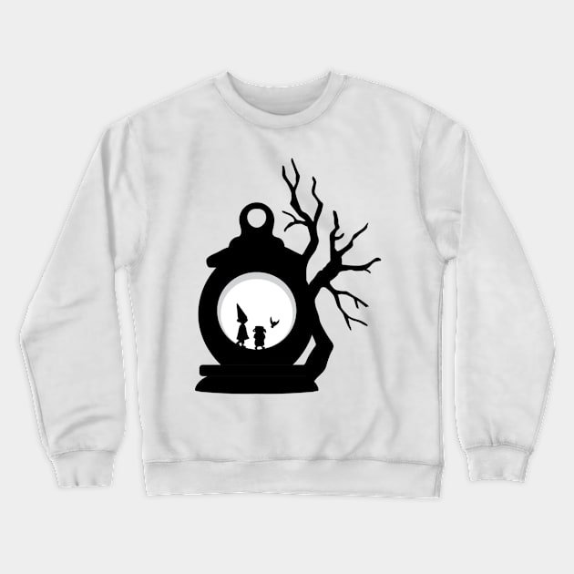 Over the Garden Wall Lantern Variation Crewneck Sweatshirt by ariolaedris